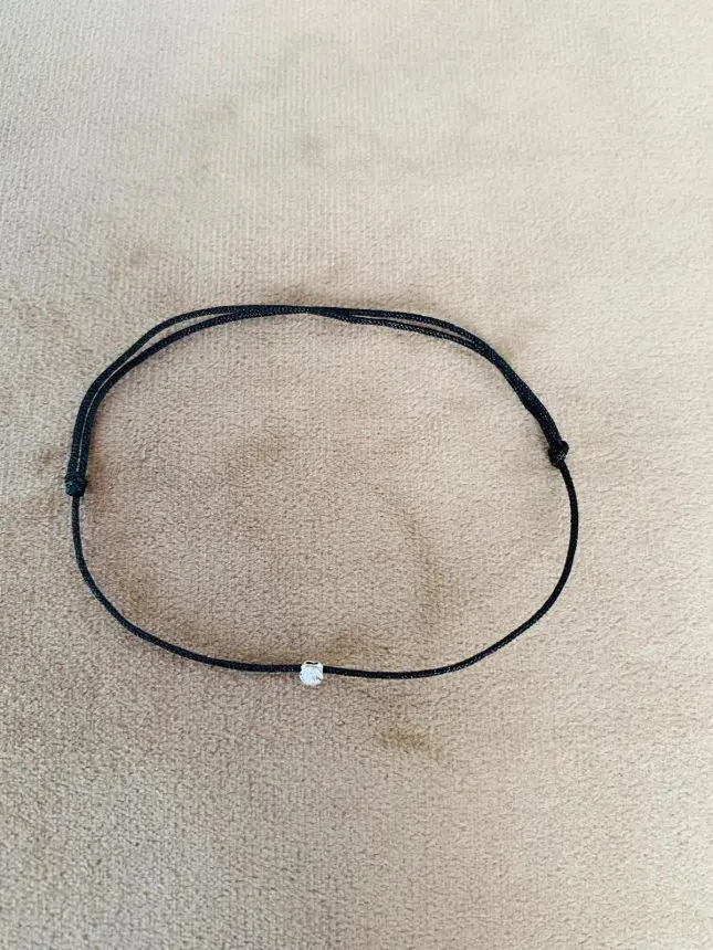 Bratara Cu Snur Si Cristal Swarovski
