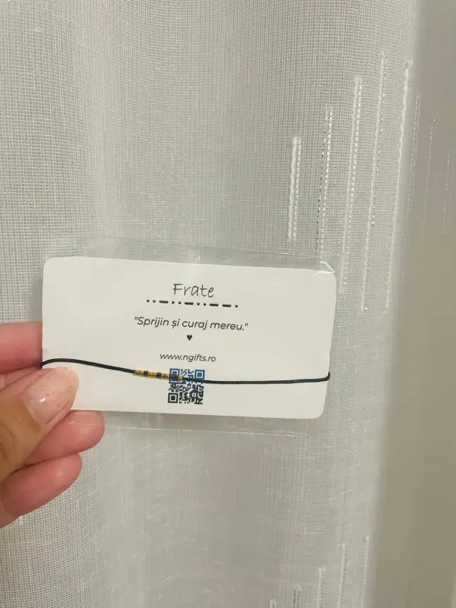 Brățară Cod Morse – Frate