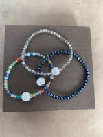 Set 3 Brățări Multicolore din Mărgeluțe – Accesorii Elegante și Strălucitoare