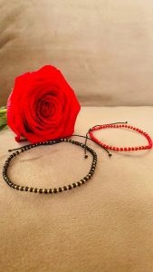 Set 2 Brățări Handmade pentru Cupluri cu Mărgele Miyuki Placate Aur 24K pe Șnur Reglabil Set 2 Brățări Handmade pentru Cupluri cu Mărgele Miyuki Placate Aur 24K pe Șnur Reglabil