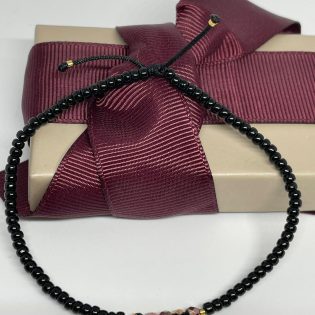 Bratara Aurora, cu snur reglabil, placata cu aur de 24k