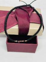 Bratara Aurora, cu snur reglabil, placata cu aur de 24k