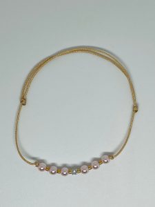 Brățară Handmade cu Perle Roz, Cristal Swarovski și Mărgele Miyuki Placate Aur 24K – Feminitate Completă Brățară Handmade cu Perle Roz, Cristal Swarovski și Mărgele Miyuki Placate Aur 24K – Feminitate Completă