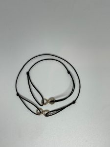 Set 2 Brățări Handmade pentru Cupluri cu Pandantiv Infinit din Alamă Placată Aur – Împreună Pentru Totdeauna Set 2 Brățări Handmade pentru Cupluri cu Pandantiv Infinit din Alamă Placată Aur – Împreună Pentru Totdeauna