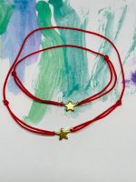 Set bratari cu snur mama fiica stea Set bratari cu snur mama fiica stea