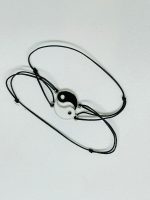 Set bratari cu snur pentru cuplu YIN&YANG
