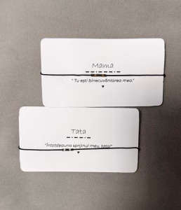 Set bratari cod morse - Mama - Tata