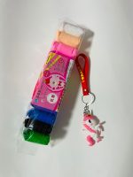 Promo Plastilina spuma 12 culori + Jucarie Breloc unicorn roz