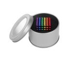 Set Bile Magnetice, Constructii 3D, Curcubeu, 216 elemente, 5mm