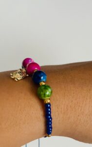Brățară Handmade „Culoarea Înțelepciunii" cu Miyuki pe Șnur cu Inchizătoare – Pentru Femeia Care Știe