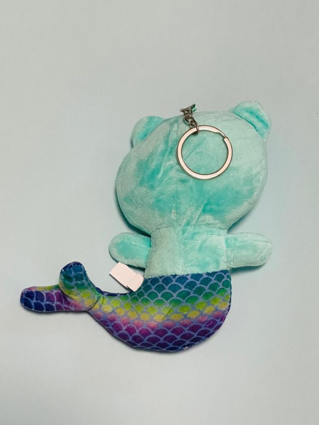 Breloc Jucarie de plus, Model Pisi-Sirena , 16cm