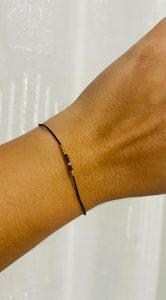 Brățară Handmade Cod Morse „Hope" cu Miyuki pe Șnur Reglabil – Speranța Purtată ca Talisman