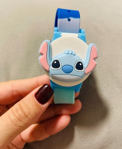 Ceas digital copii Stitch albastru – Lilo & Stitch