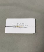 Brățară reglabilă pe șnur negru cu mesaj în cod Morse: Credință