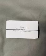 Brățară cod Morse Nicu - Miyuki argintii și negre