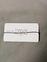 Brățară Cod Morse – Trăiește clipa