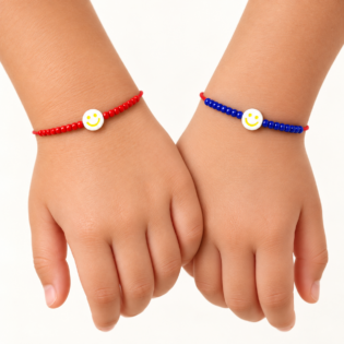 Brățară Handmade „Smile&Quot; Pentru Copii Cu Miyuki Colorate – Zâmbetul Purtat La Mânuță În Fiecare Zi