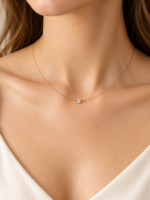 Colier guta stralucitor cu cristal swarovsky