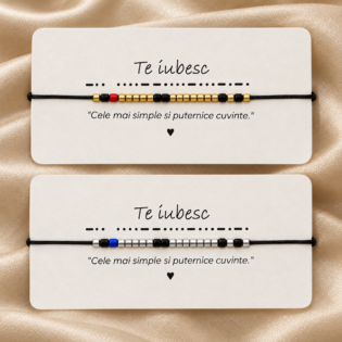 Set „Te Iubesc” – Cod Morse